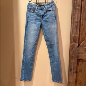 American Eagle Outfitters Light Blue Skinny Jeans for Women